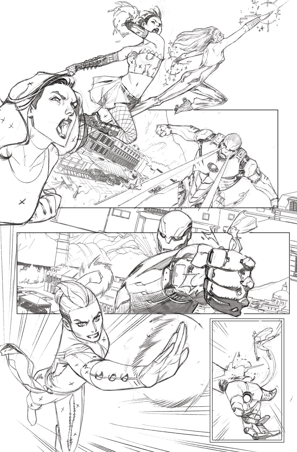 A-Force #2 Pencils