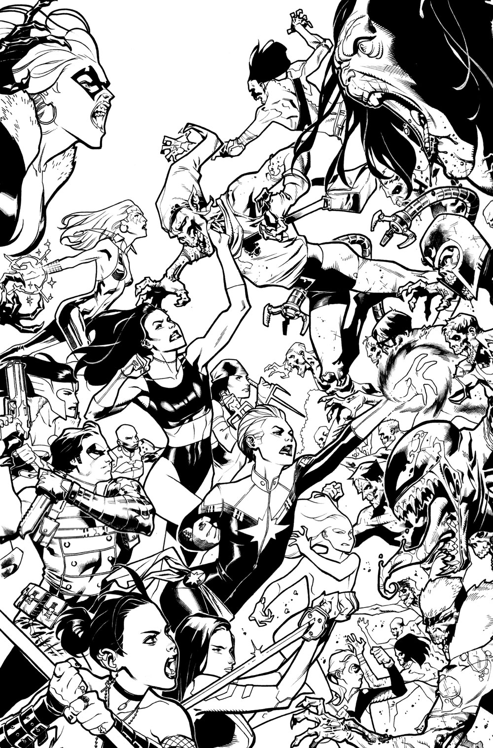 A-Force #5 Inks