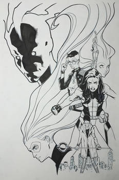 A-Force #3 Inks