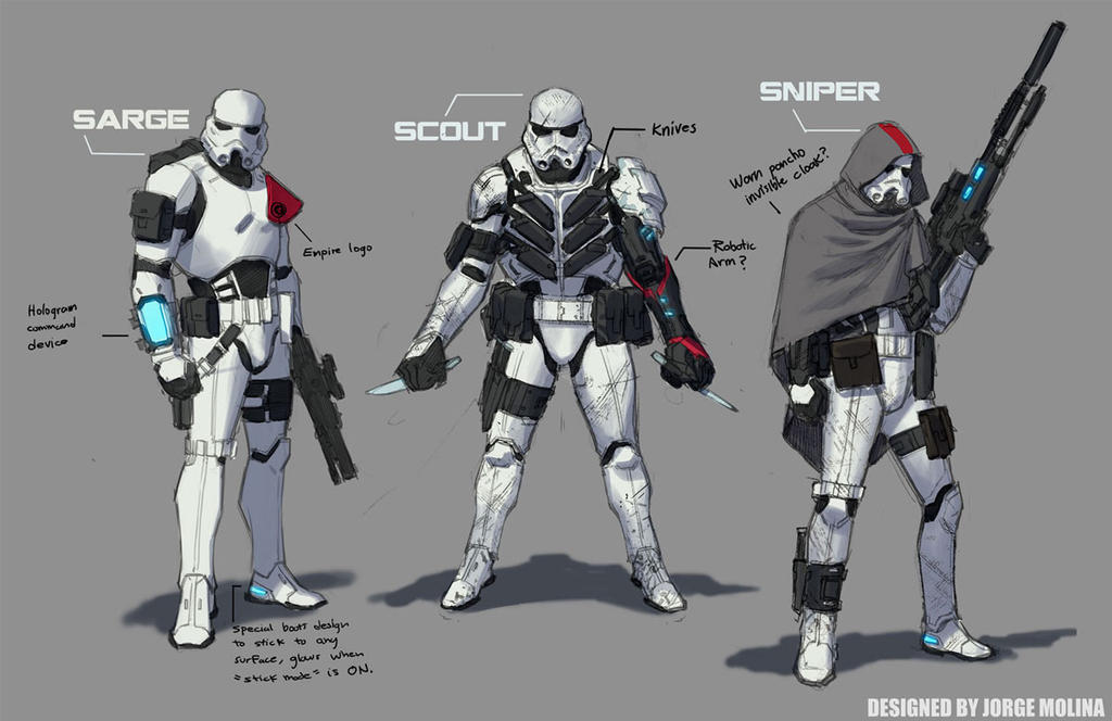 Stormtroopers by ZurdoM on DeviantArt