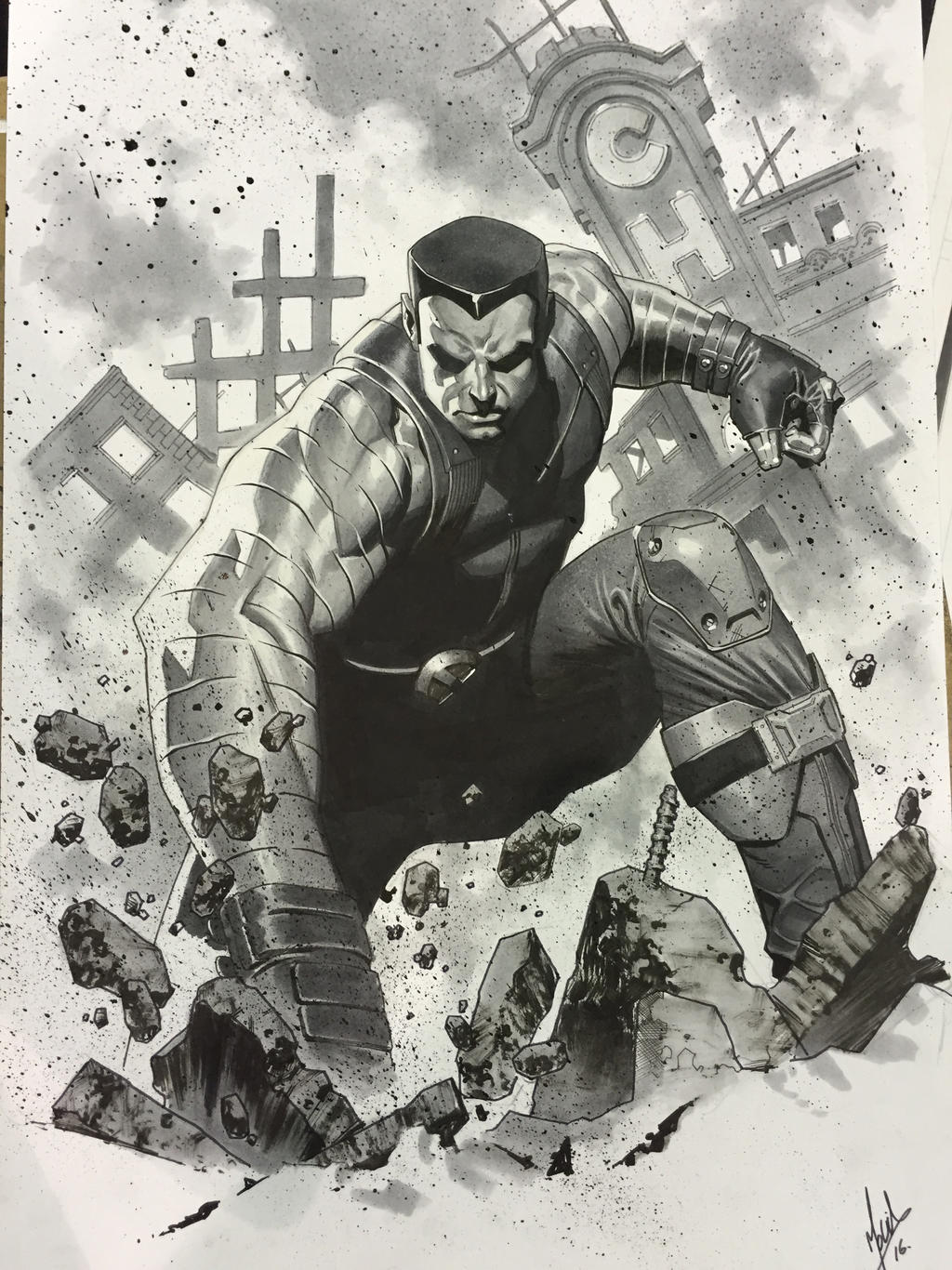 Colossus commission by ZurdoM on DeviantArt