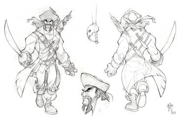 pirate model sheet