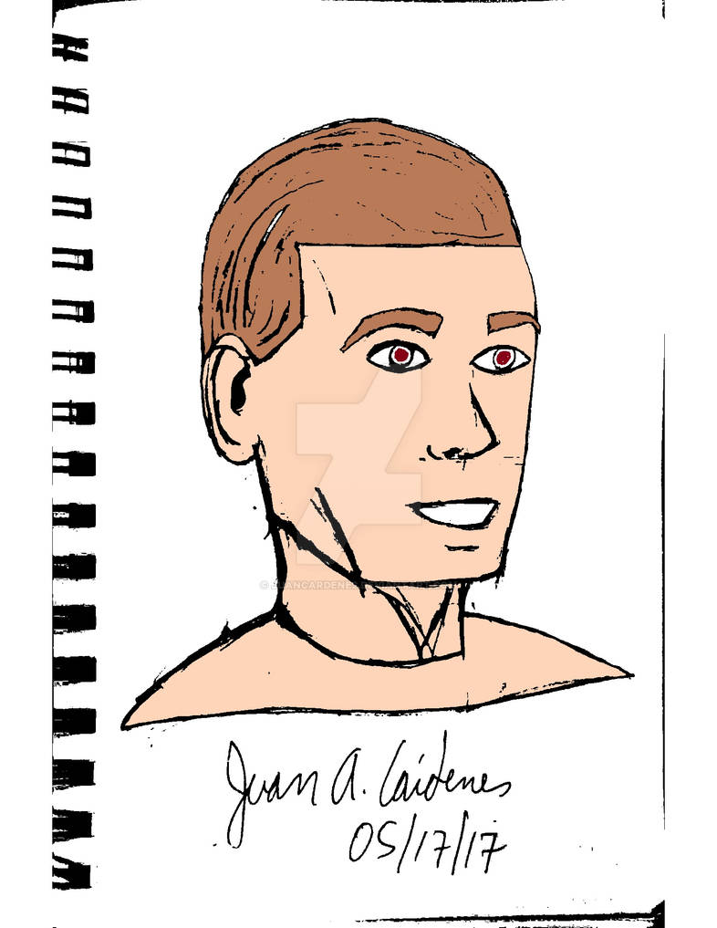 Male Face Drawing by Juancardenes on DeviantArt