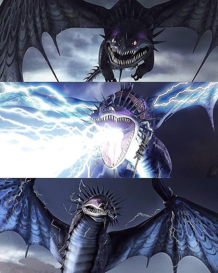 Httyd Skrill Collage by Feuerschnabel on DeviantArt