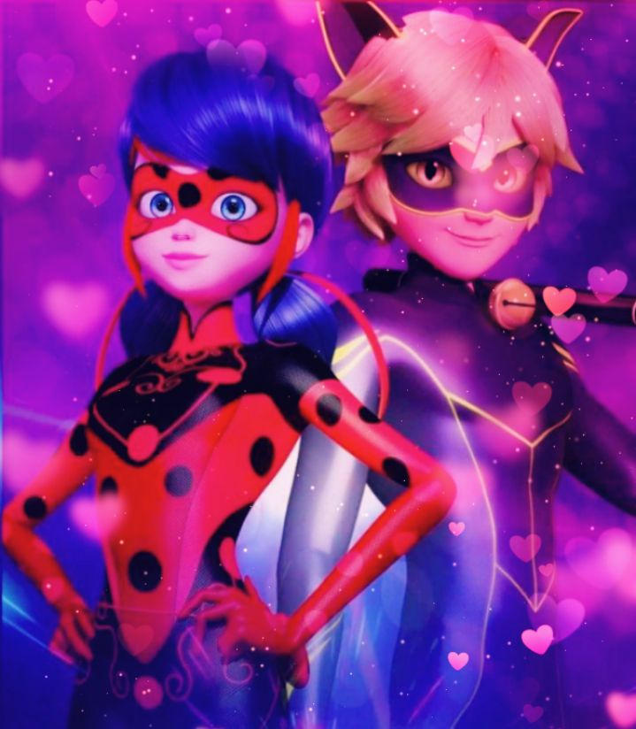 Ladybug and Cat Noir from season 6 new outfits by Feuerschnabel on ...