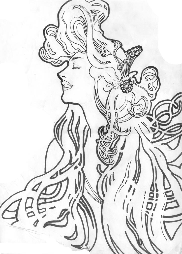 Mucha Inkwork