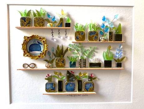 3D Art | The World Through Nature | Wall of plants