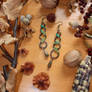 Horse Chestnut's Treasure - earrings