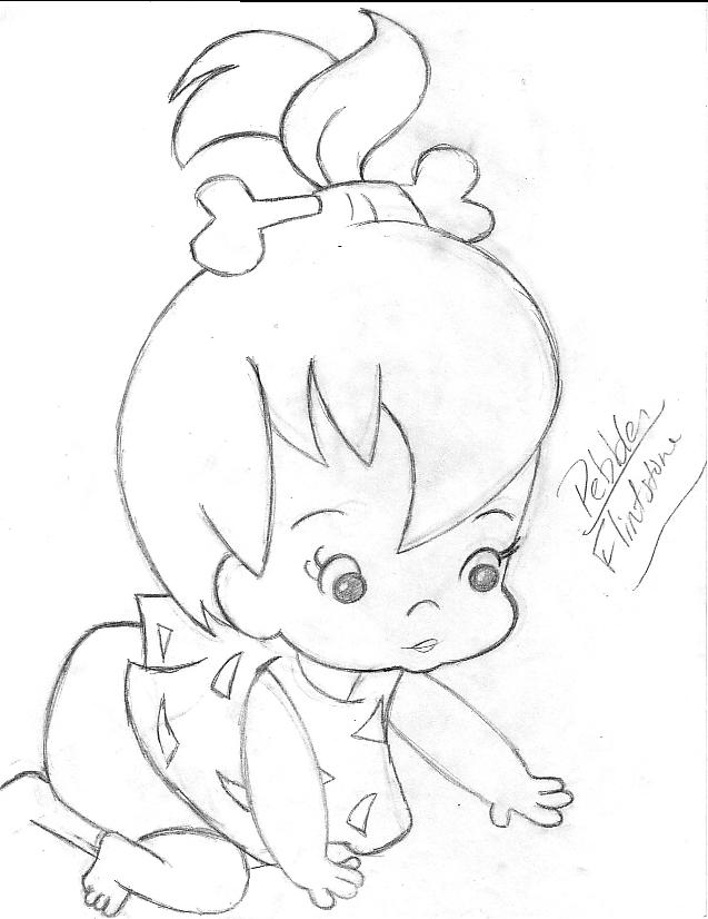 Pebbles Flintstone By Foshizzlemynizzle On Deviantart