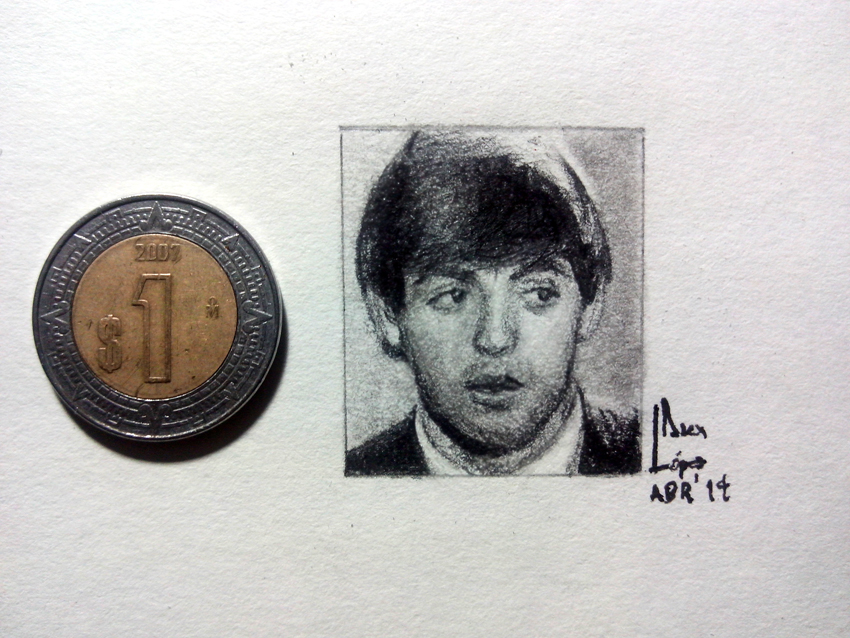 Paul McCartney - Miniature Portrait