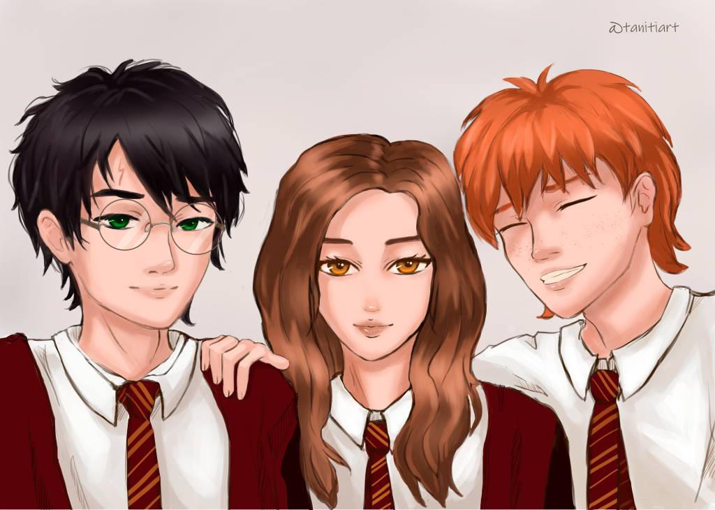 Harry Potter By Tanitiart On Deviantart Harry Potter By Tanitiart On Deviantart