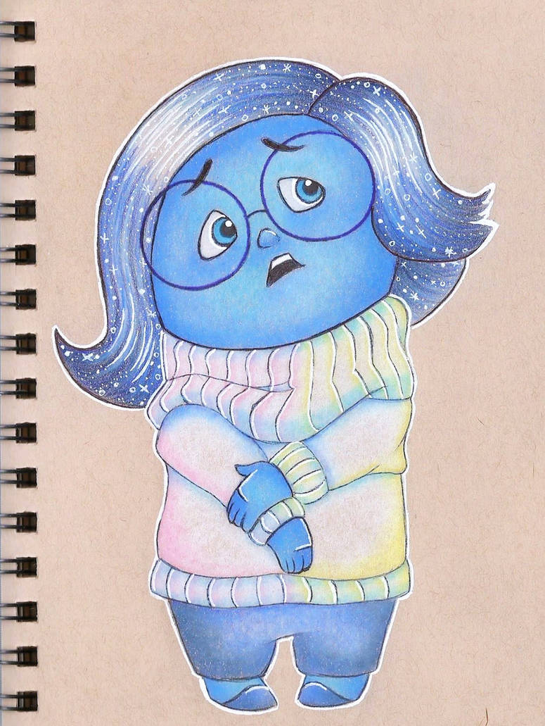 Riley's Sadness by sketchwithtiff on DeviantArt