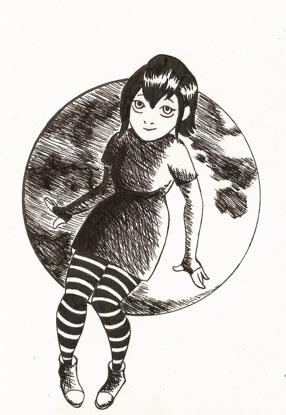 Inktober (Day 2): Mavis