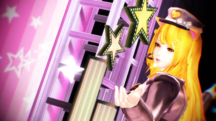 MMD  Gokuraku Jodo  PopStar Ahri League of Legends