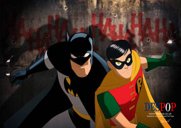 Batman and Robin by DESPOP