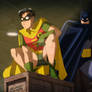 robin and batman by Des Taylor