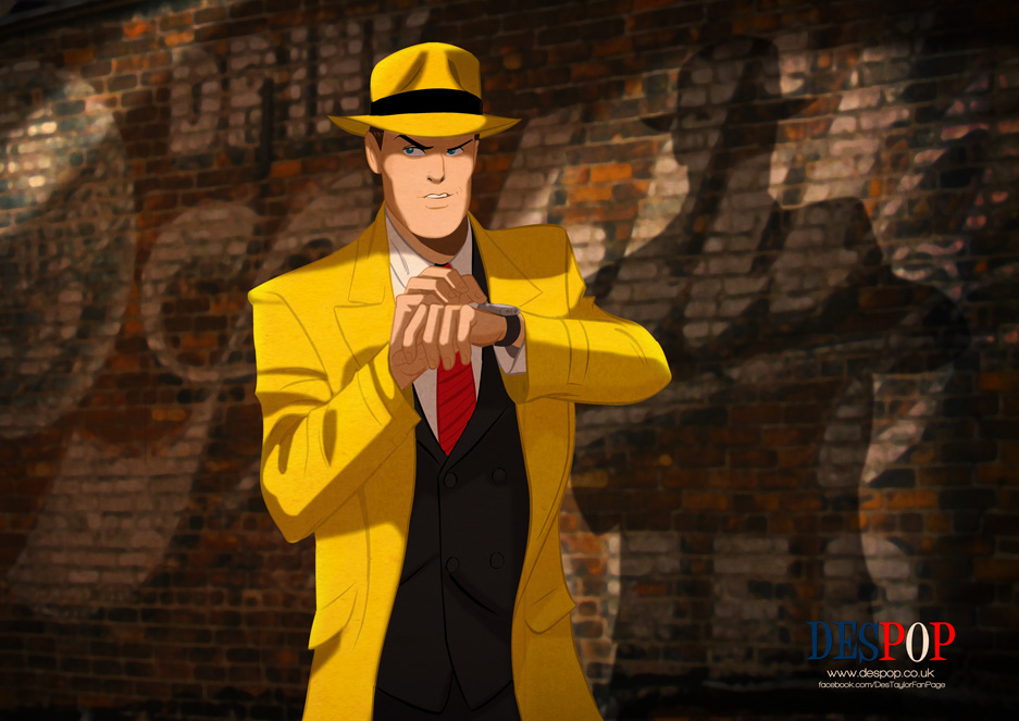 Dick Tracy By Des Taylor