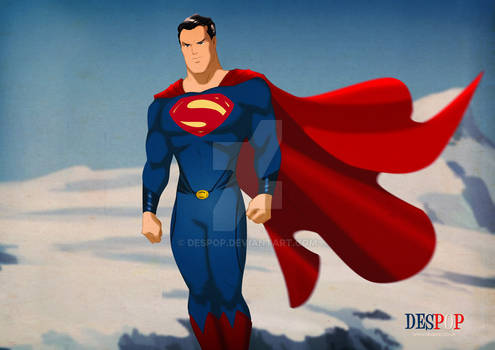 Superman Man Of Steel Style