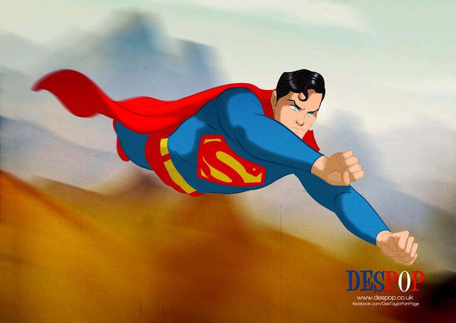 Christopher Reeve Style Superman by Des Taylor