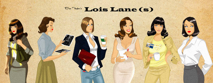 Des Taylor's Lois Lane studies.