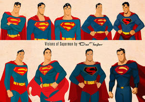 Superman Visions by Des Taylor