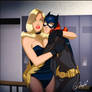 Batgirl and Canary... BFF'S!!!