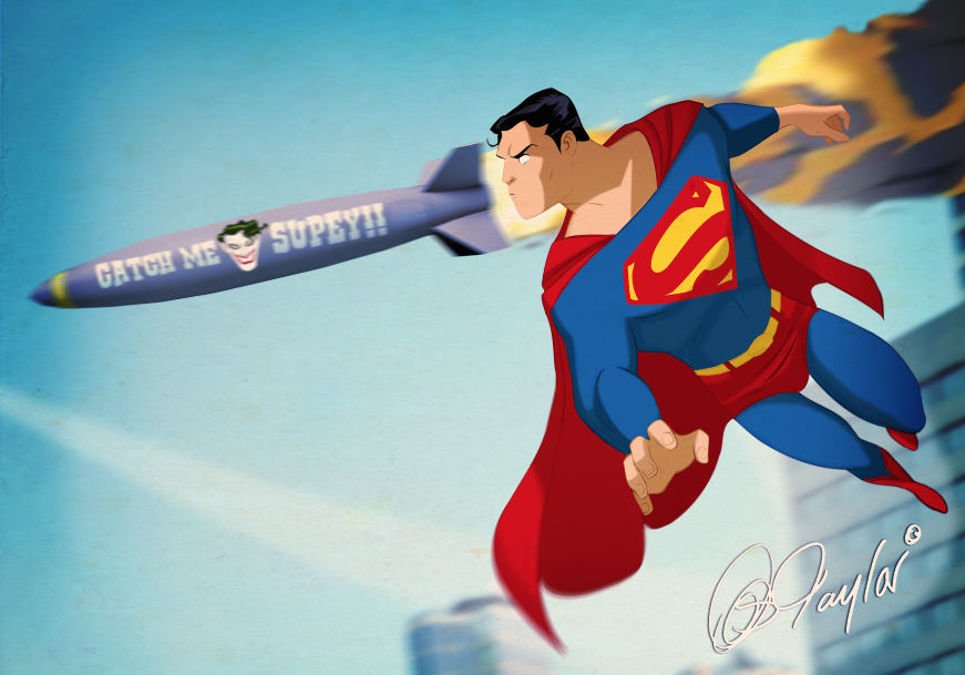 Catch Me If You Can, Superman! By Des Taylor