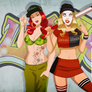 Hip Hop Harley and  Poison IVY by Des Taylor