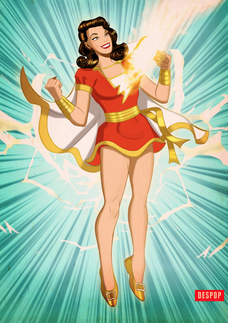 Mary Marvel by Des Taylor