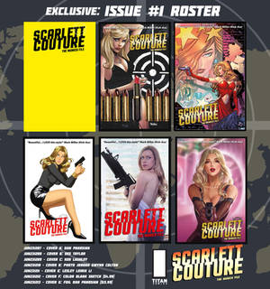 SCARLETT COUTURE- TMF  ISSUE 1 ROSTER