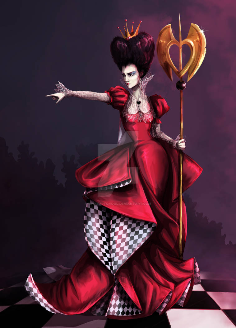 Queen of Hearts by WhisperToYouu on DeviantArt