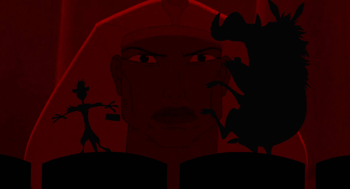 Timon and Pumbaa Scared at Ramses by benoyler on DeviantArt