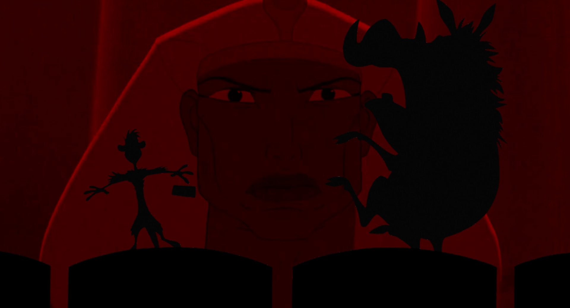 Timon and Pumbaa Scared at Ramses by benoyler on DeviantArt