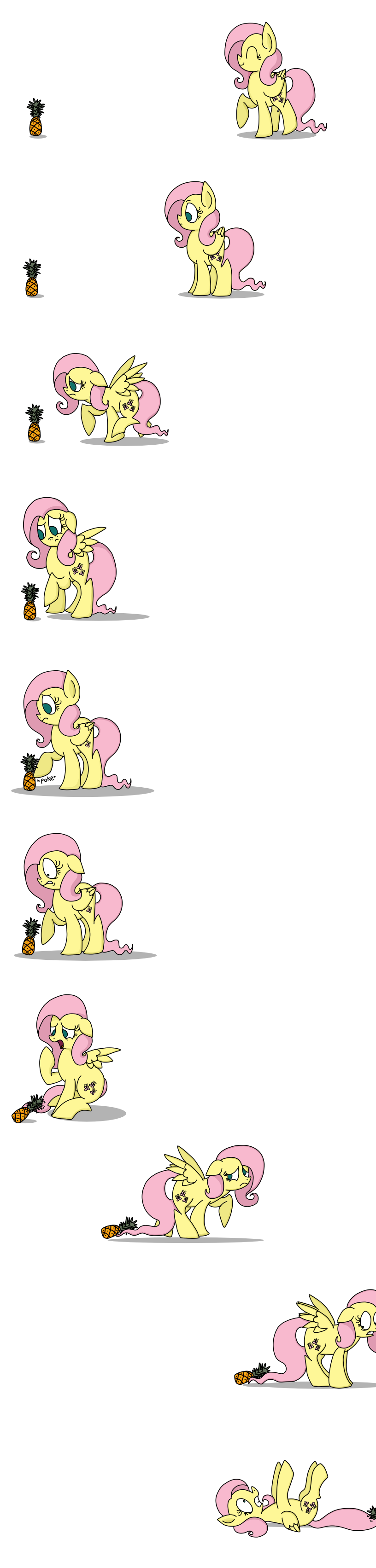 Fluttershy and the Pineapple