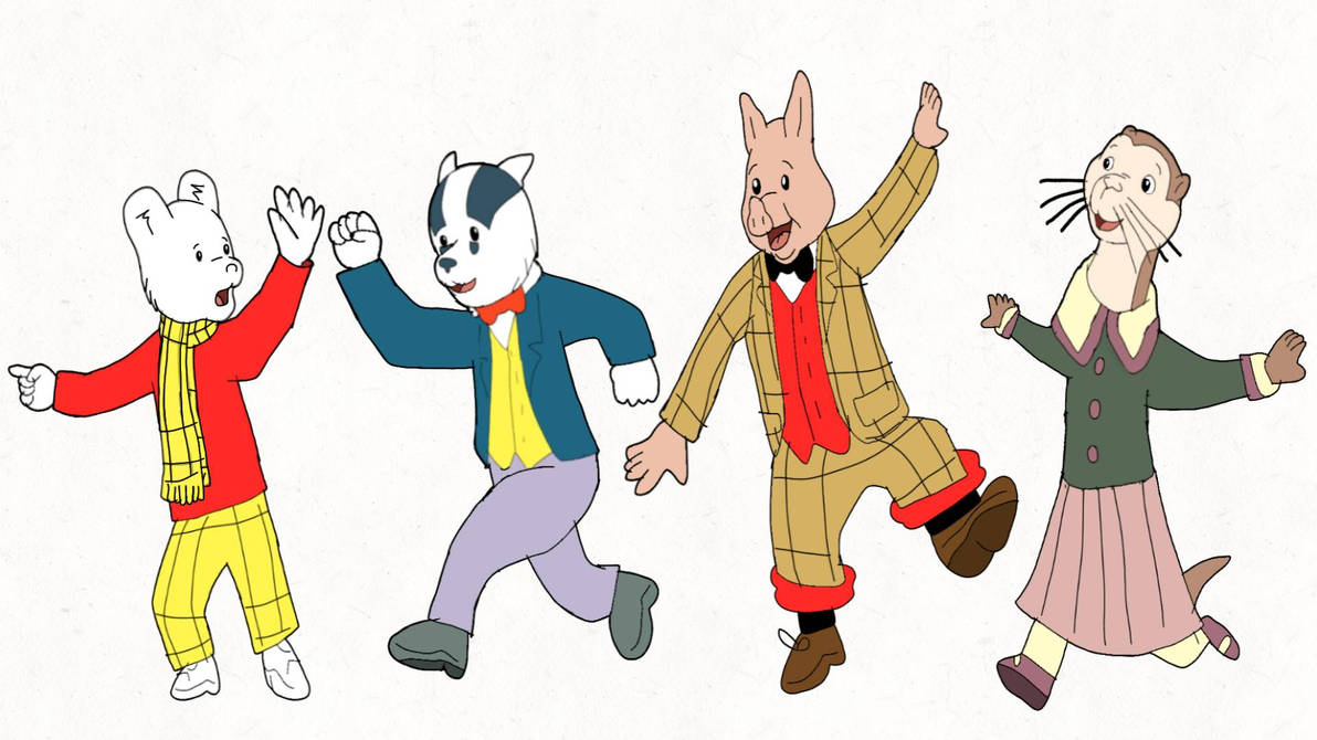 Ottoline Rupurt Rupert, Bill, Podgy, and Ottoline by oigdh on DeviantArt