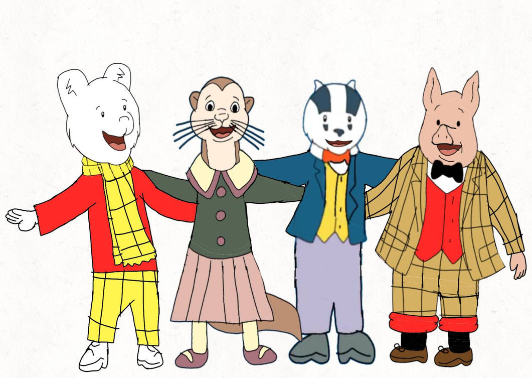 Ottoline Rupurt Rupert, Bill, Podgy, and Ottoline #2 by oigdh on DeviantArt