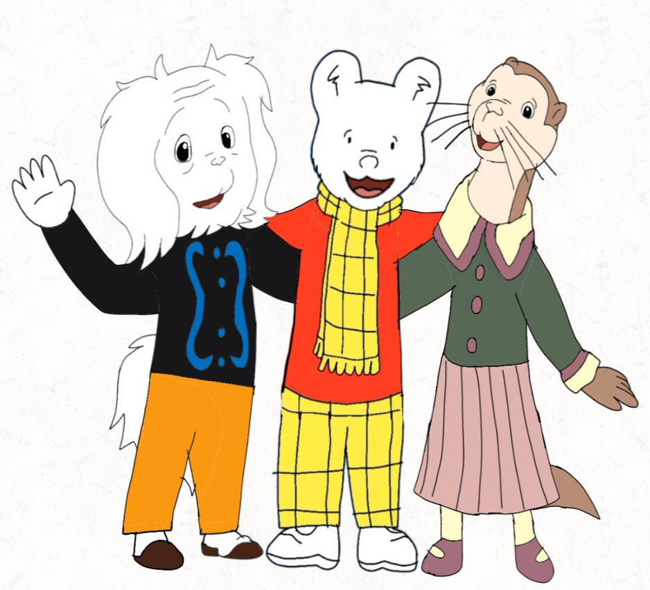 Ottoline Rupurt Rupert, Pong Ping, and Ottoline by oigdh on DeviantArt