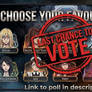 LAST CHANCE TO VOTE! - Your Favourite Giggle Room Universe OC - VOTE NOW!