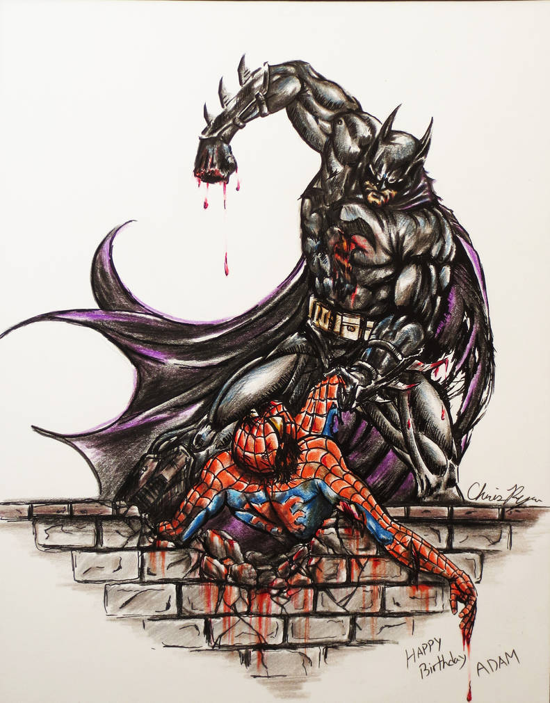 Batman vs Spiderman by Cirker on DeviantArt