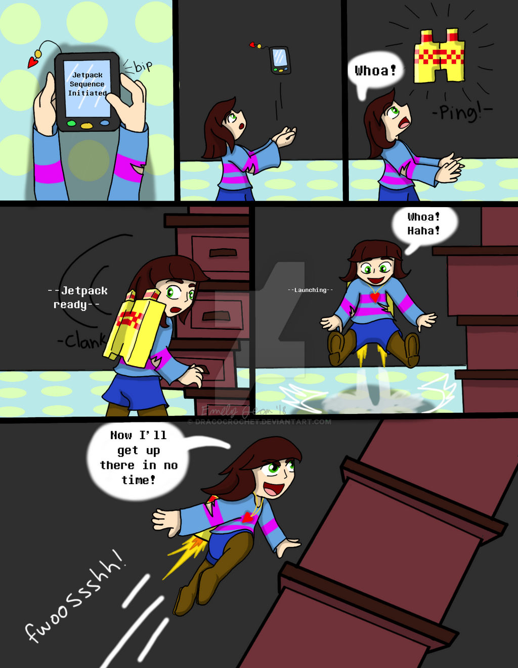 Undertale Comic page_174 by Dracocrochet on DeviantArt