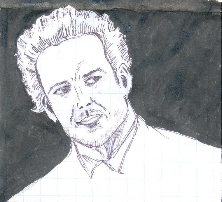 Mickey Rourke Sketch Mickey Rourke by jamesdorotheus on DeviantArt