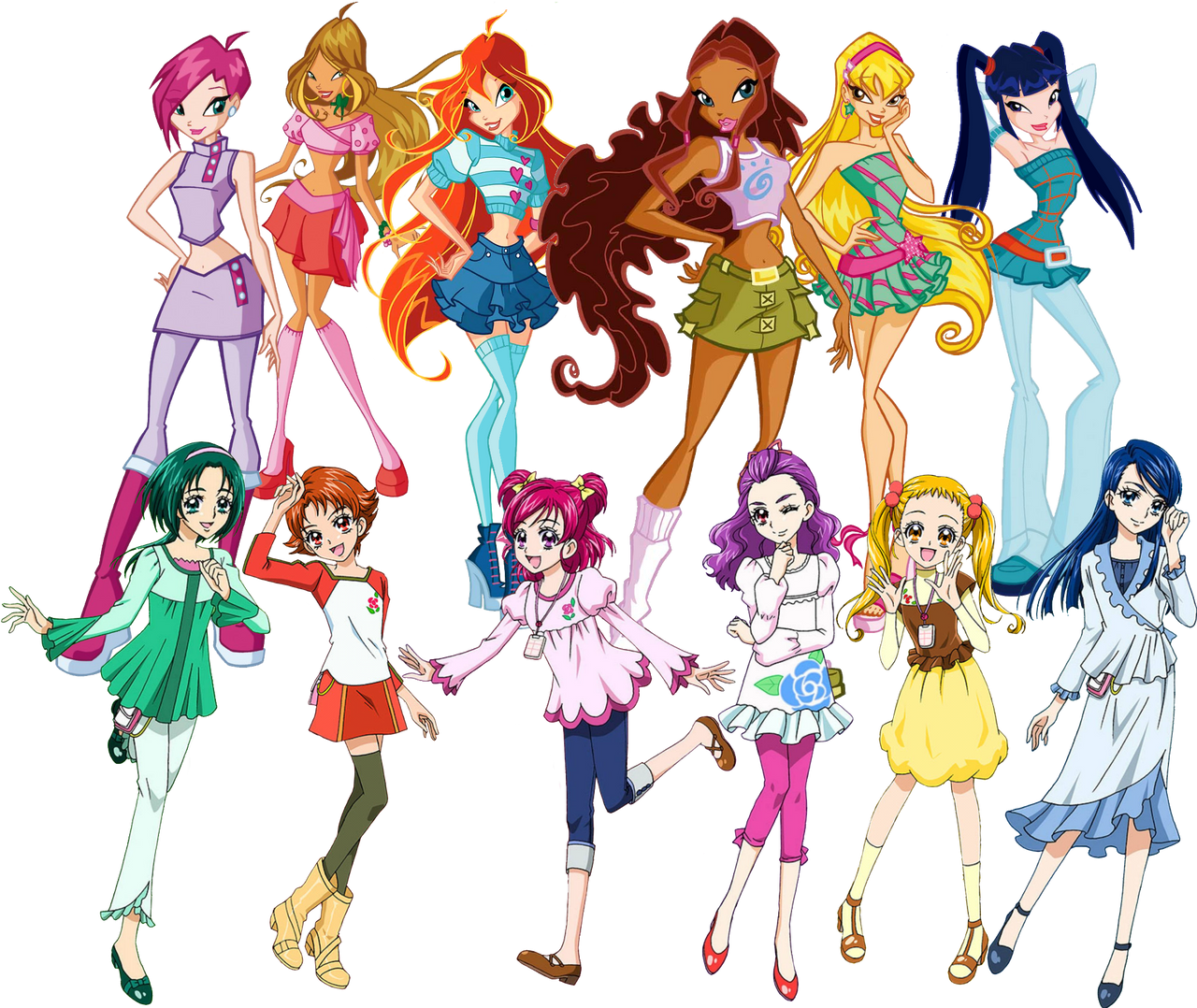 Pretty Cure All Stars F Banner (V2) by Dominickdr98 on DeviantArt