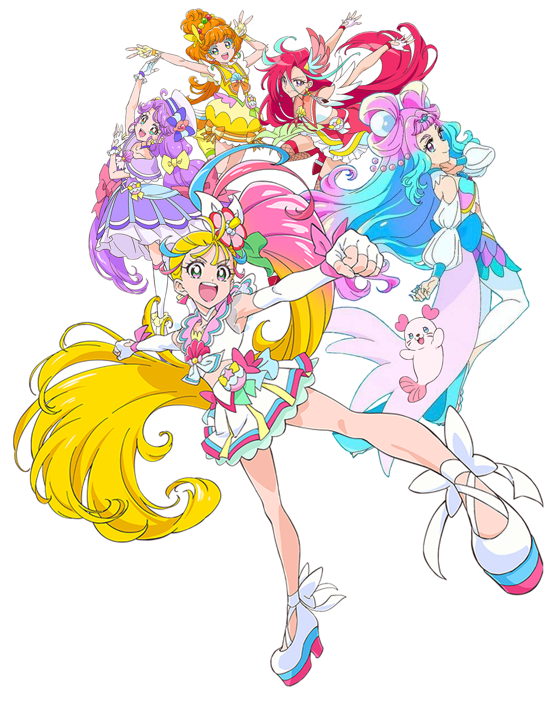 Pretty Cure All Stars F Dvd,Blu ray, digital by CarlosLeonardo2024 on  DeviantArt