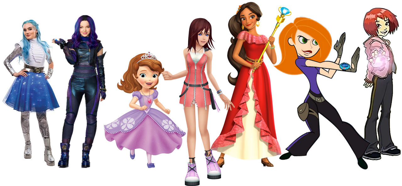 PCASA Seven Princesses of Heart (Version 3) by Dominickdr98 on DeviantArt