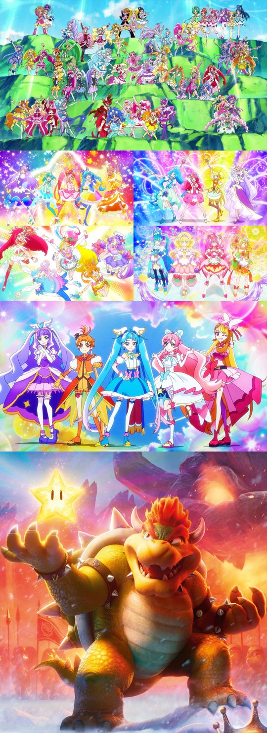 Pretty Cure All Stars F Movie Render (My Version) by Dominickdr98