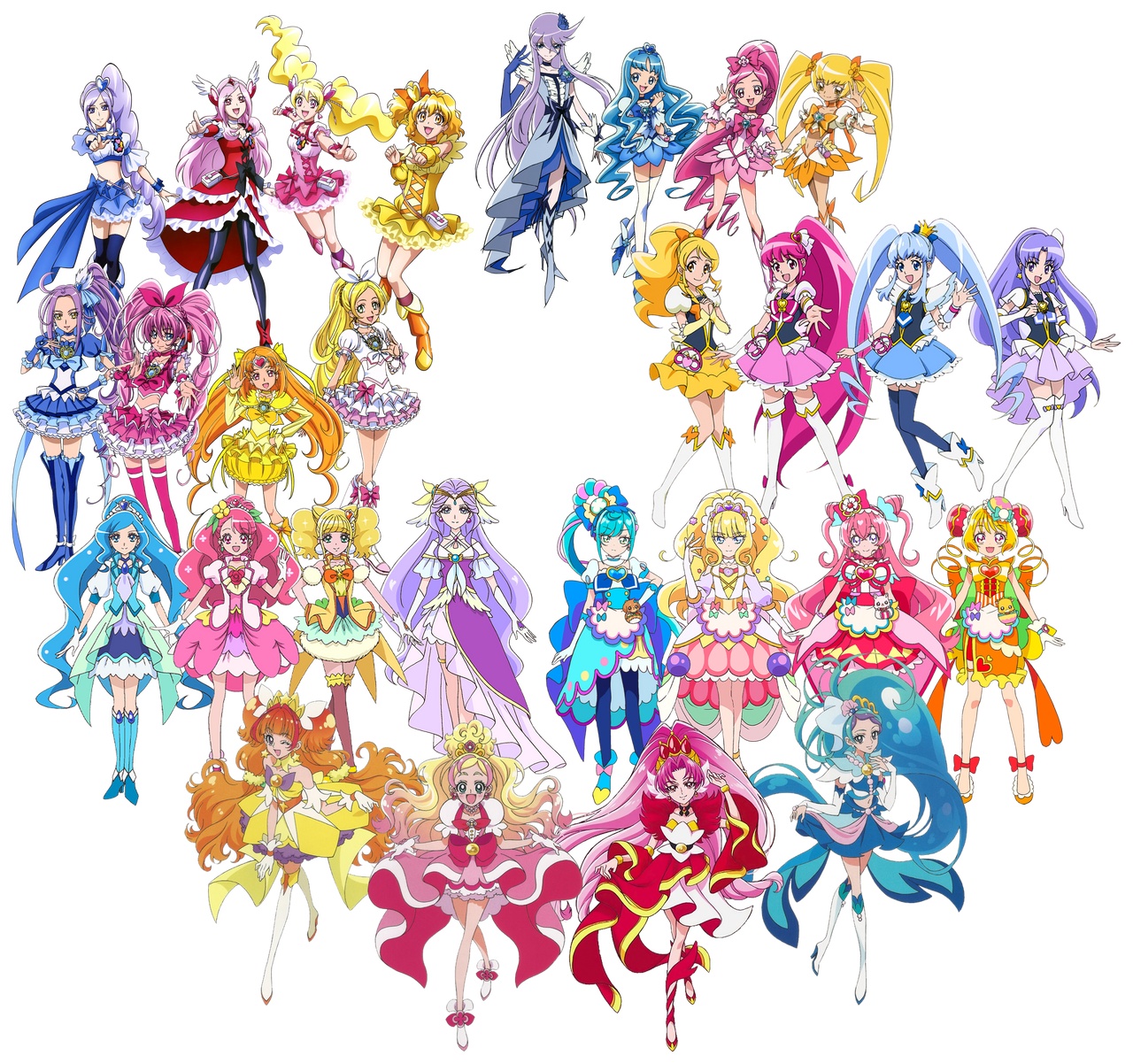 Illumination All Stars Pretty Cure All Stars F 2 by Dominickdr98 on  DeviantArt