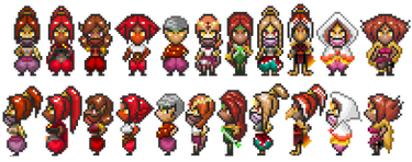 Pixel Gerudo Squad