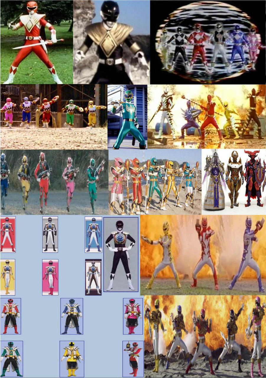 Power Rangers - Enhancement/Super Ranger Modes by MitchThe1Soul on ...