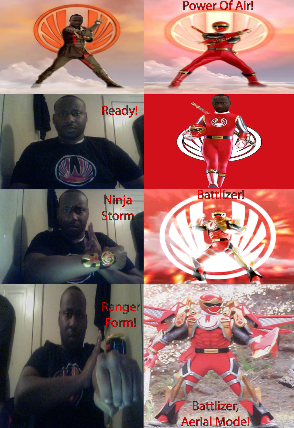 Ninja Storm, Ranger Form! Power Of Air! by MitchThe1Soul on DeviantArt