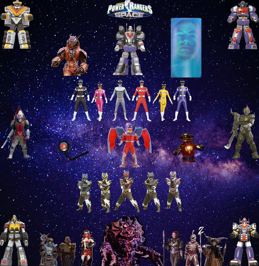 Power Rangers In Space by MitchThe1Soul on DeviantArt